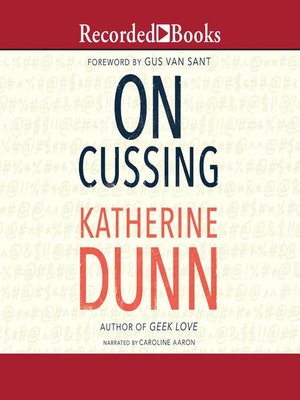 cover image of On Cussing